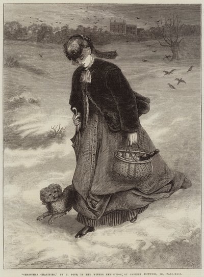 Christmas Charities by Gustave Pope